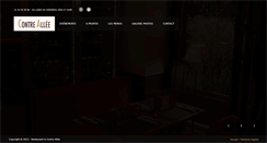 Desktop Screenshot of contre-allee.com